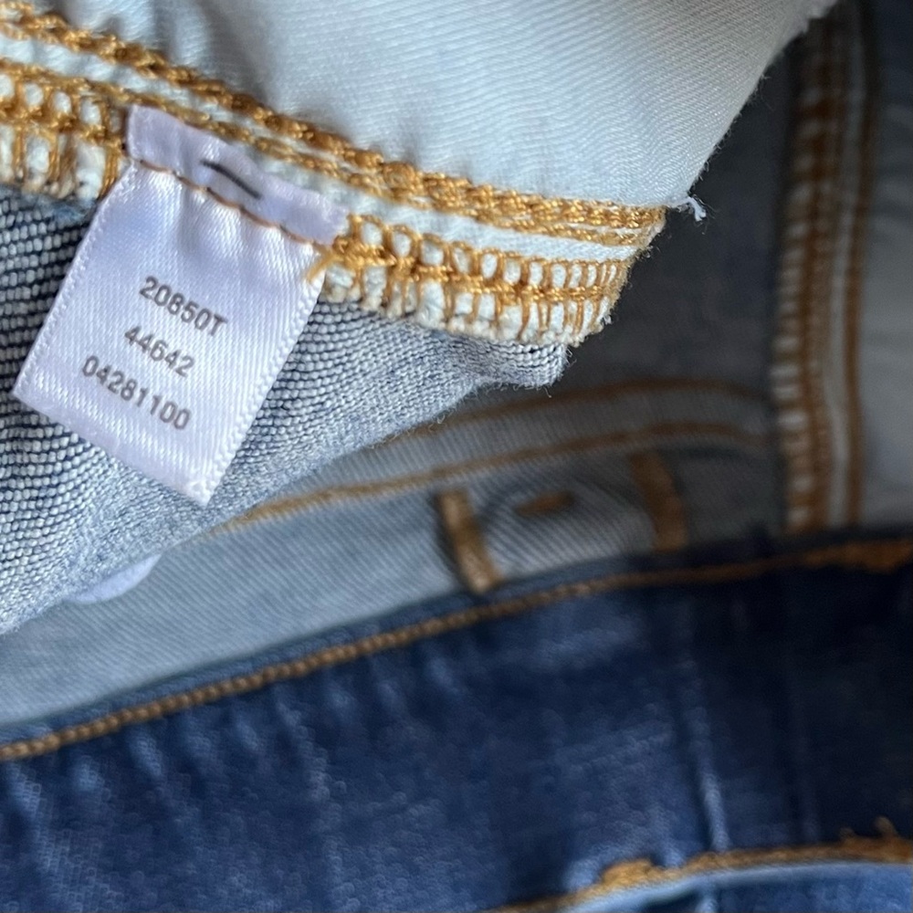 Spanx Authentic Blue Flare Jeans With Patch Pocke… - image 6